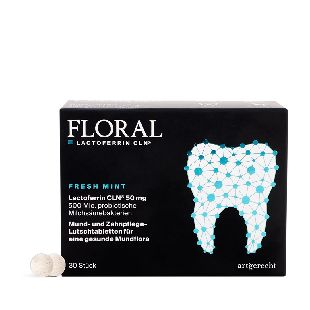 Floral Dentalac® CLN® Lactoferrin Lutschtabletten von artgerecht