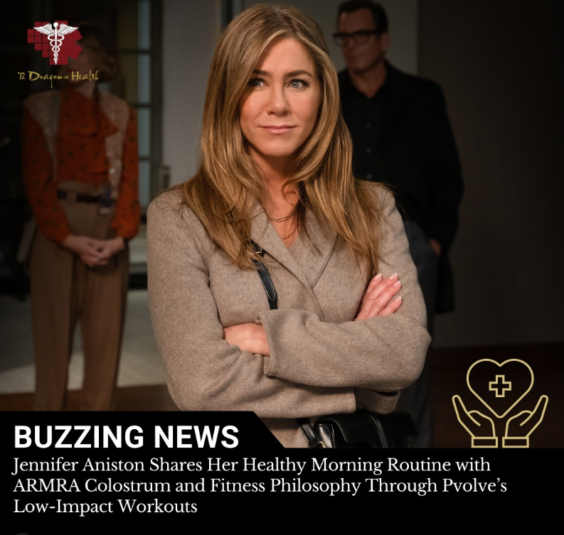 Jennifer Aniston – ARMRA Colostrum und Pvolve Fitness
