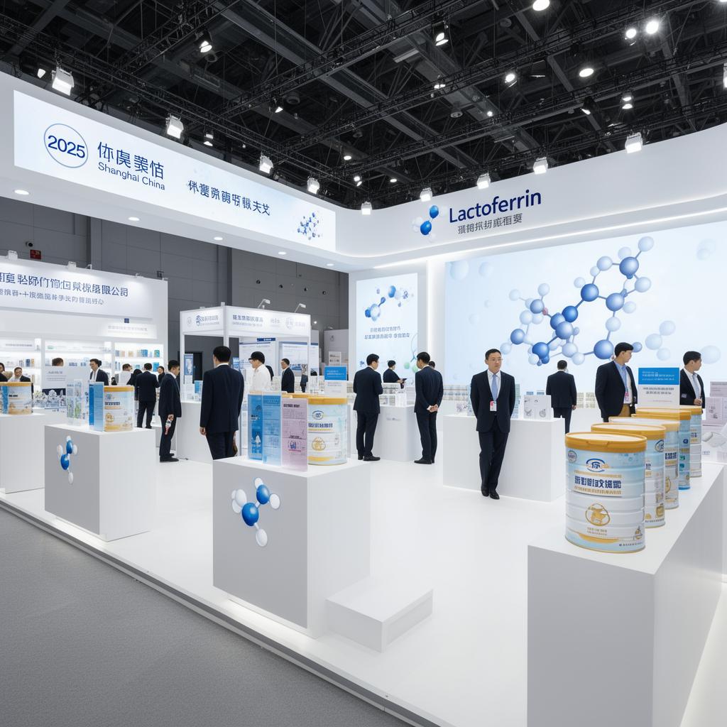 Lactoferrin Expo Shanghai 2025 – Messestände für Premium-Babynahrung mit Lactoferrin