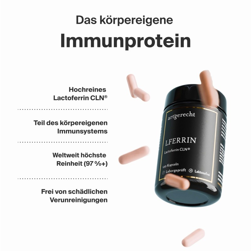 Lactoferrin CLN® – Das körpereigene Immunprotein