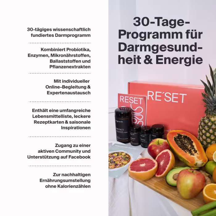 RESET Darmkur Produkt von Artgerecht - Komplettes Darmsanierungsprogramm