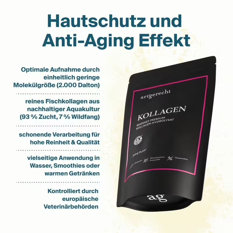 Kollagen Produkt für strahlende Haut